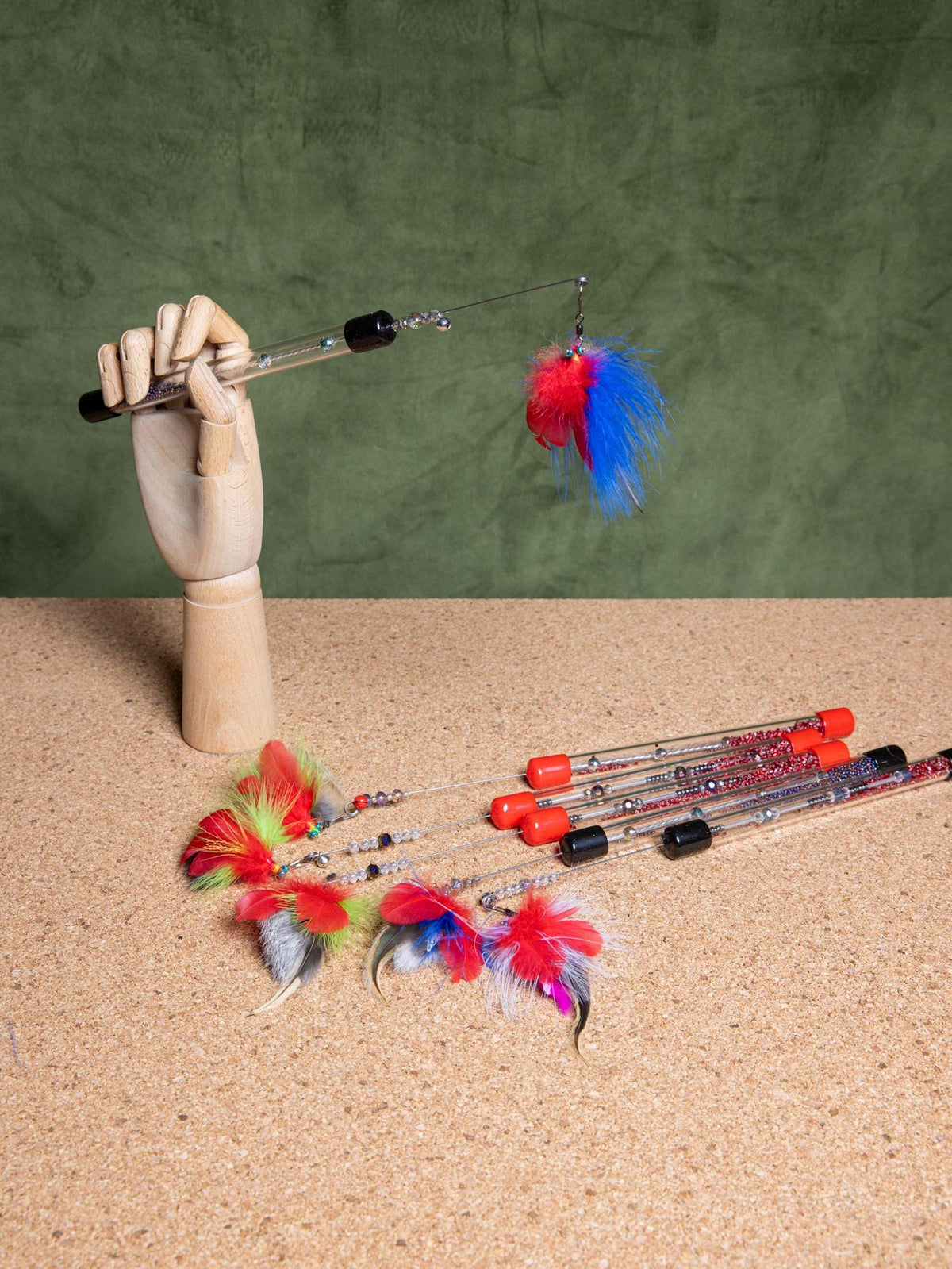 Moth – 30 cm Cat Teaser Wand