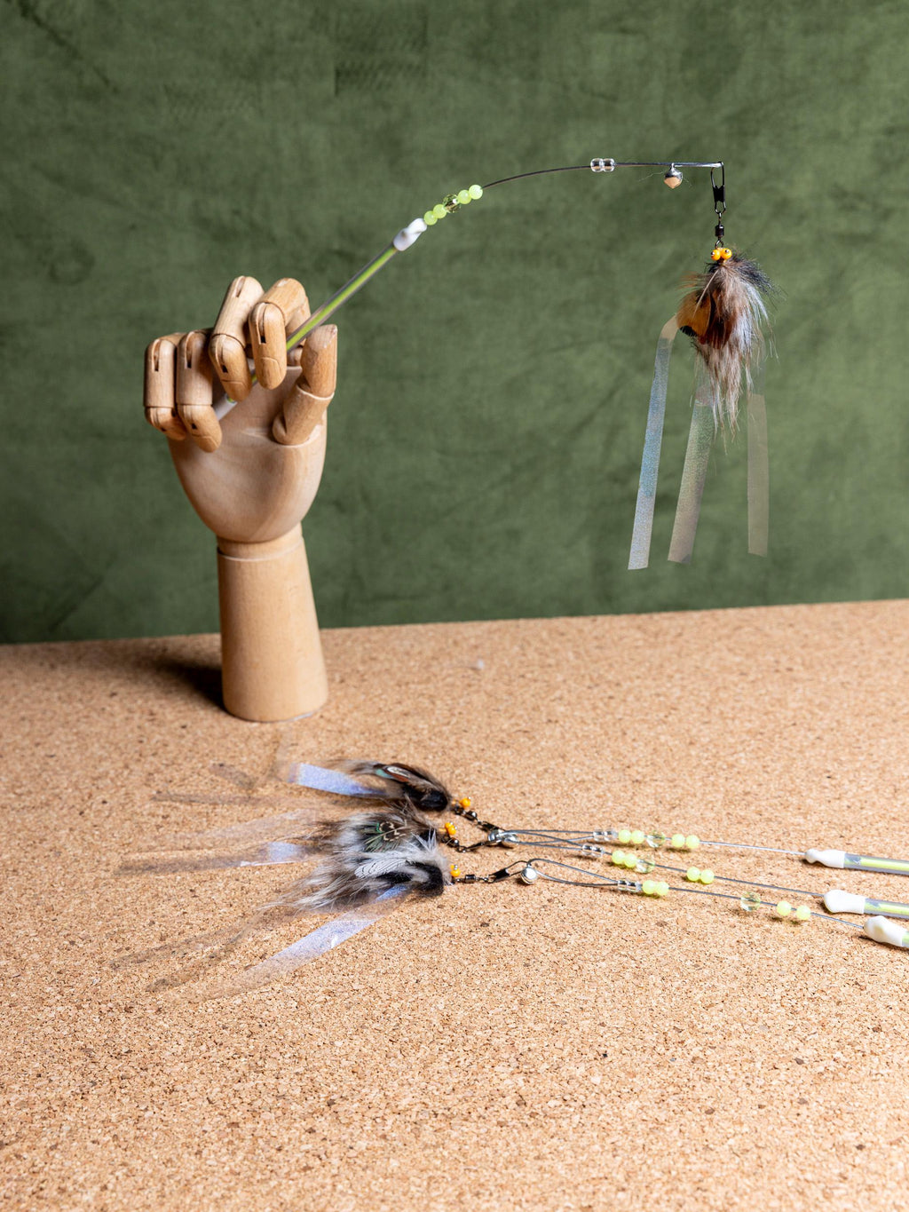 Shimmer Fly – Cat Teaser Wand