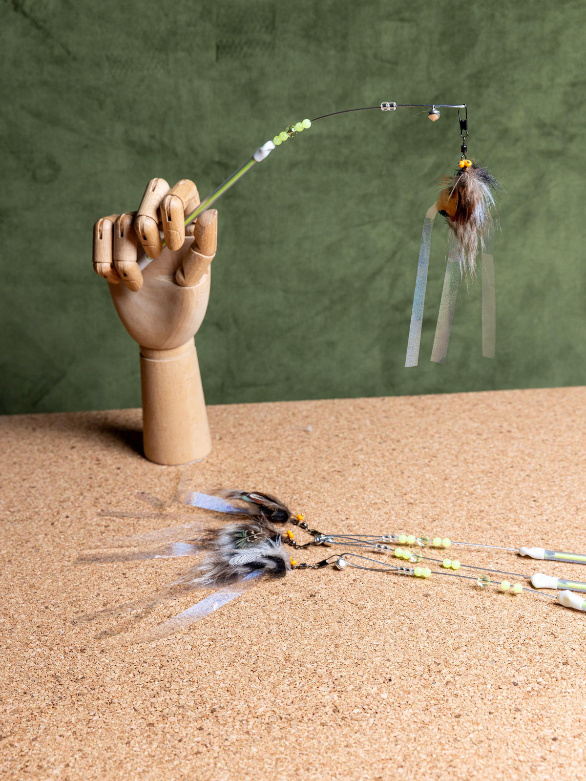 Shimmer Fly – Cat Teaser Wand