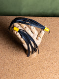 Leather Strips Refills Black