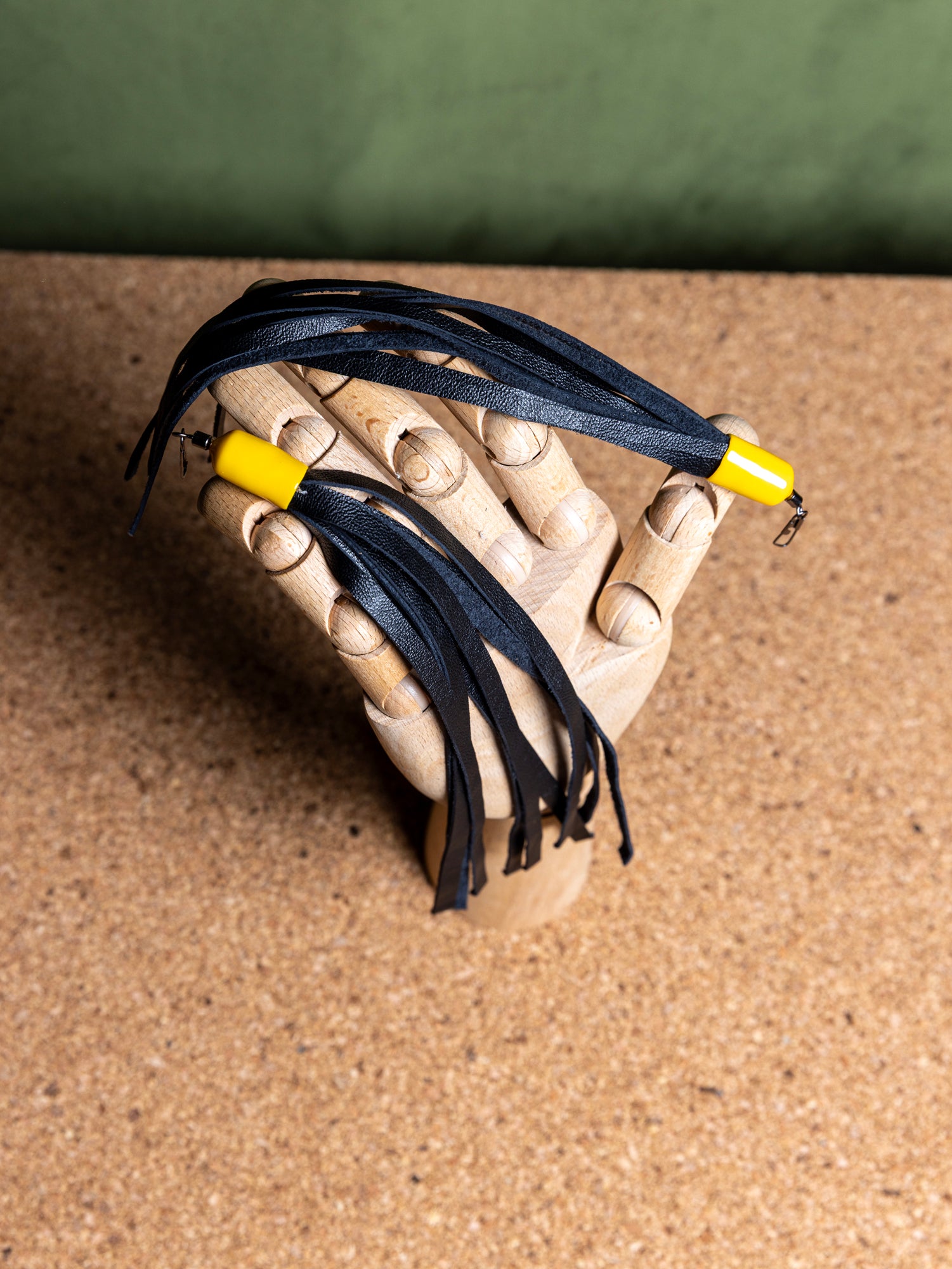 Leather Strips Refills Black