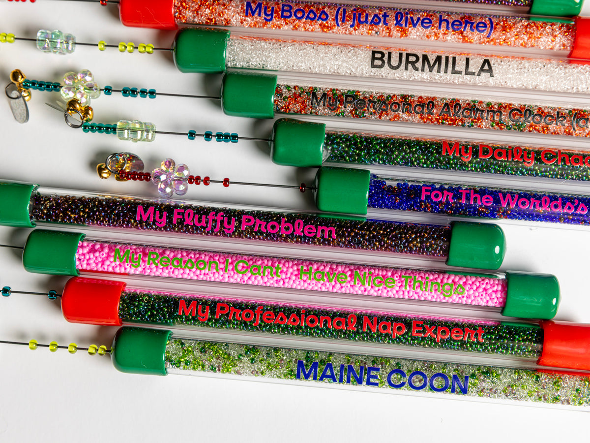 Personalized Cat Teaser Wand – Custom Text & Color – 30cm
