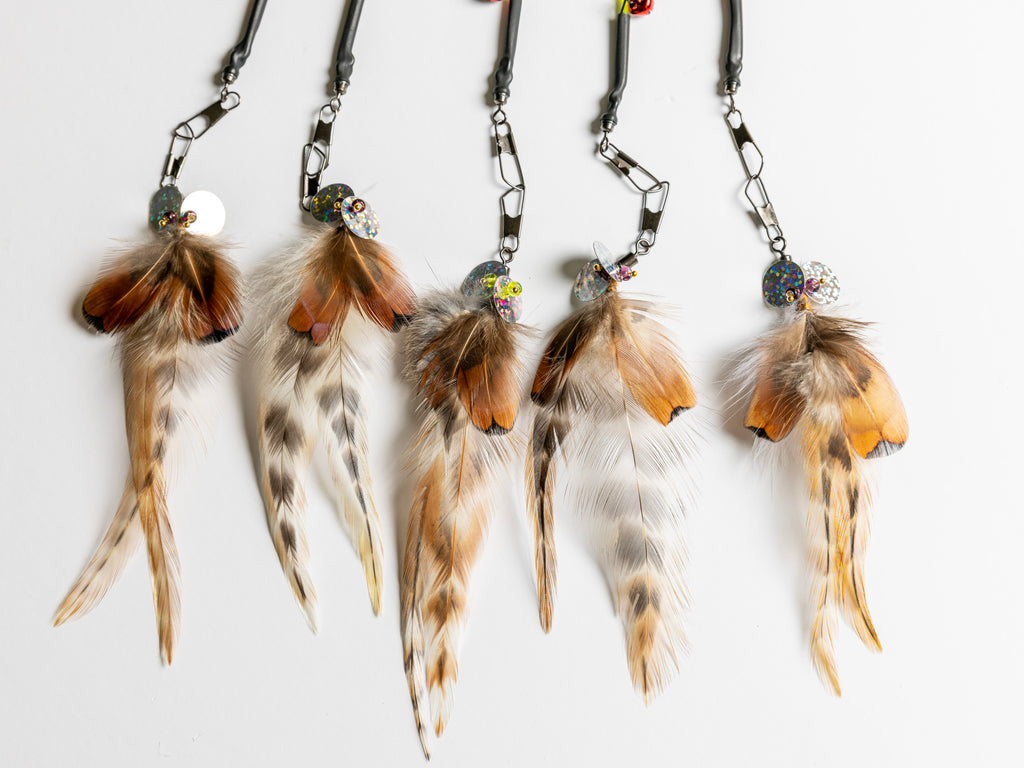 Ultra Thin – 45 cm Rabbit Fur & Feather Cat Teaser Wand (Copy)