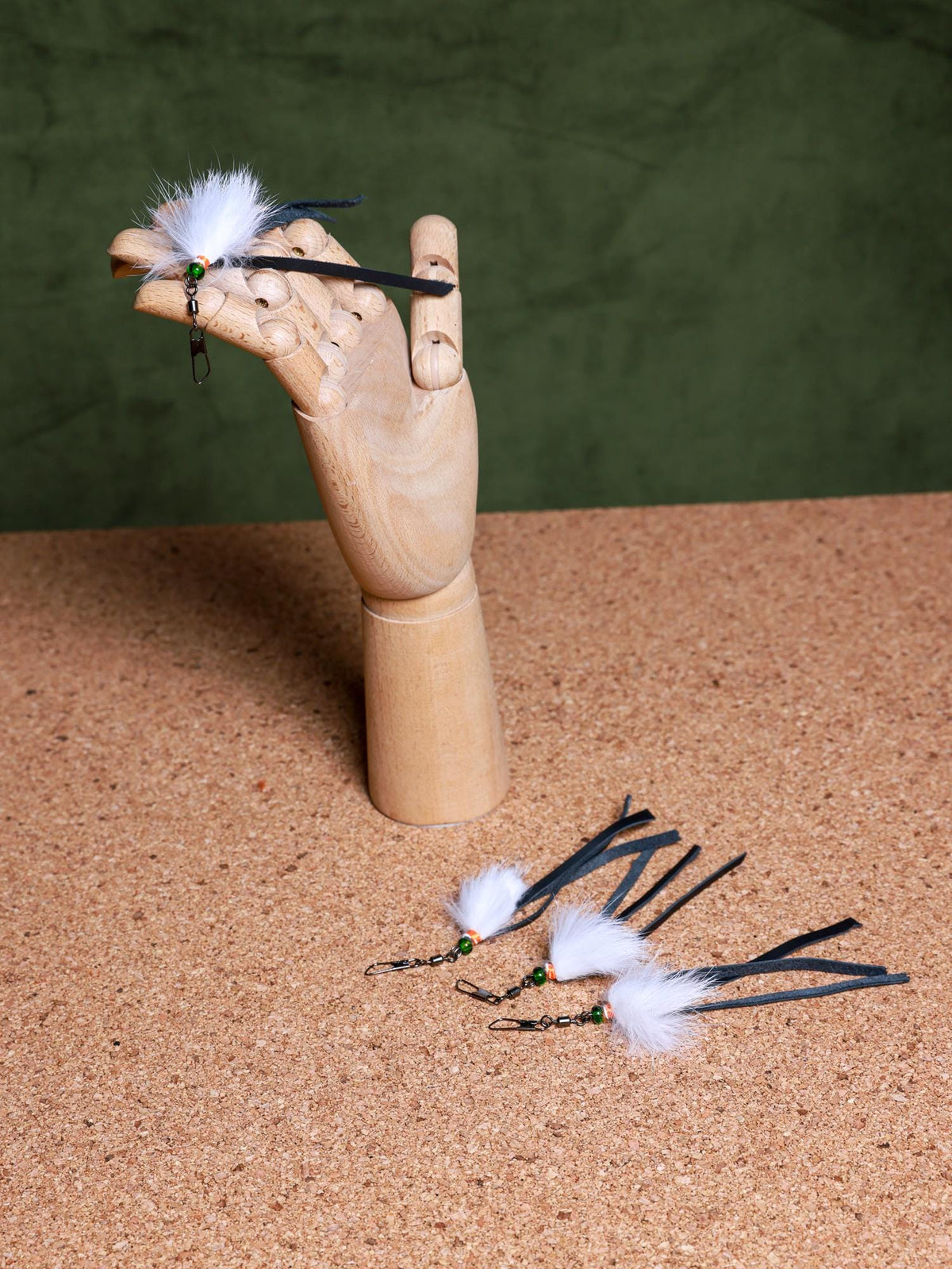 Tiny Octopus – Rabbit Fur Cat Teaser Refill