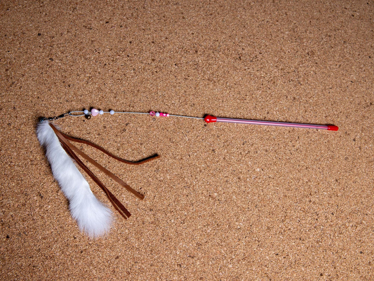 Furry Moth – 40 cm Cat Teaser Wand