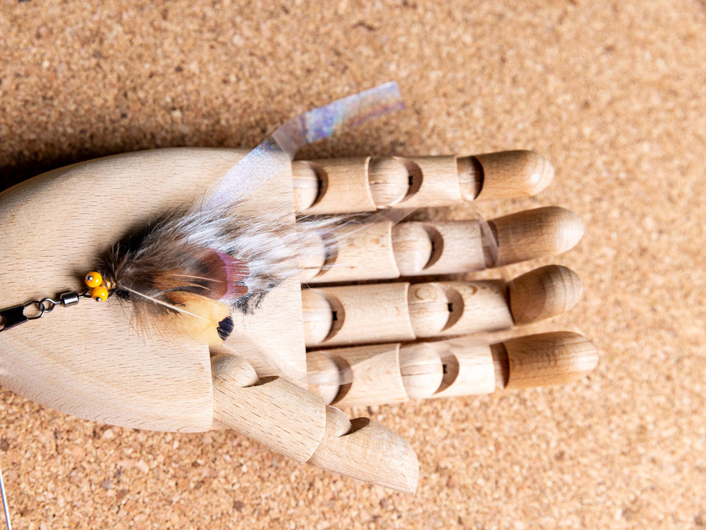 Shimmer Fly – Cat Teaser Wand