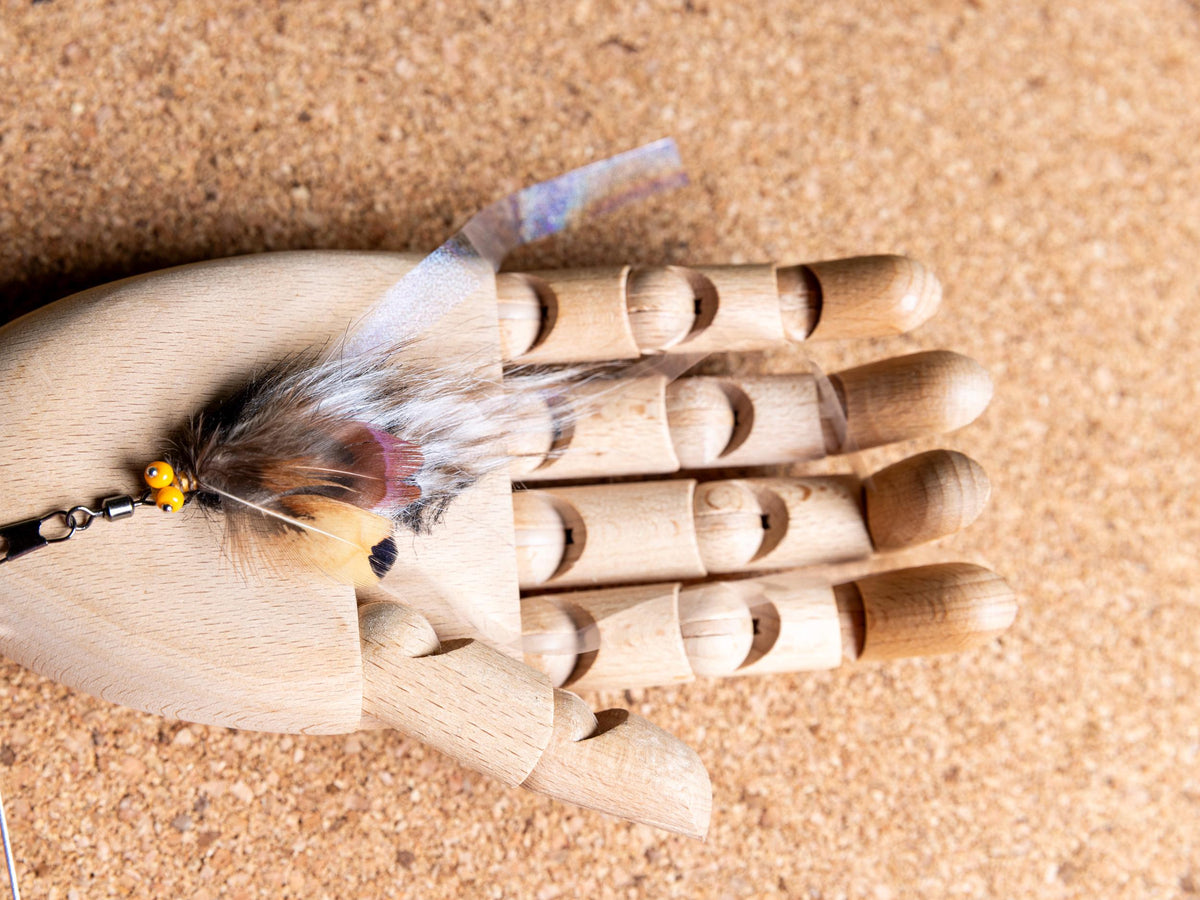 Shimmer Fly – Cat Teaser Wand