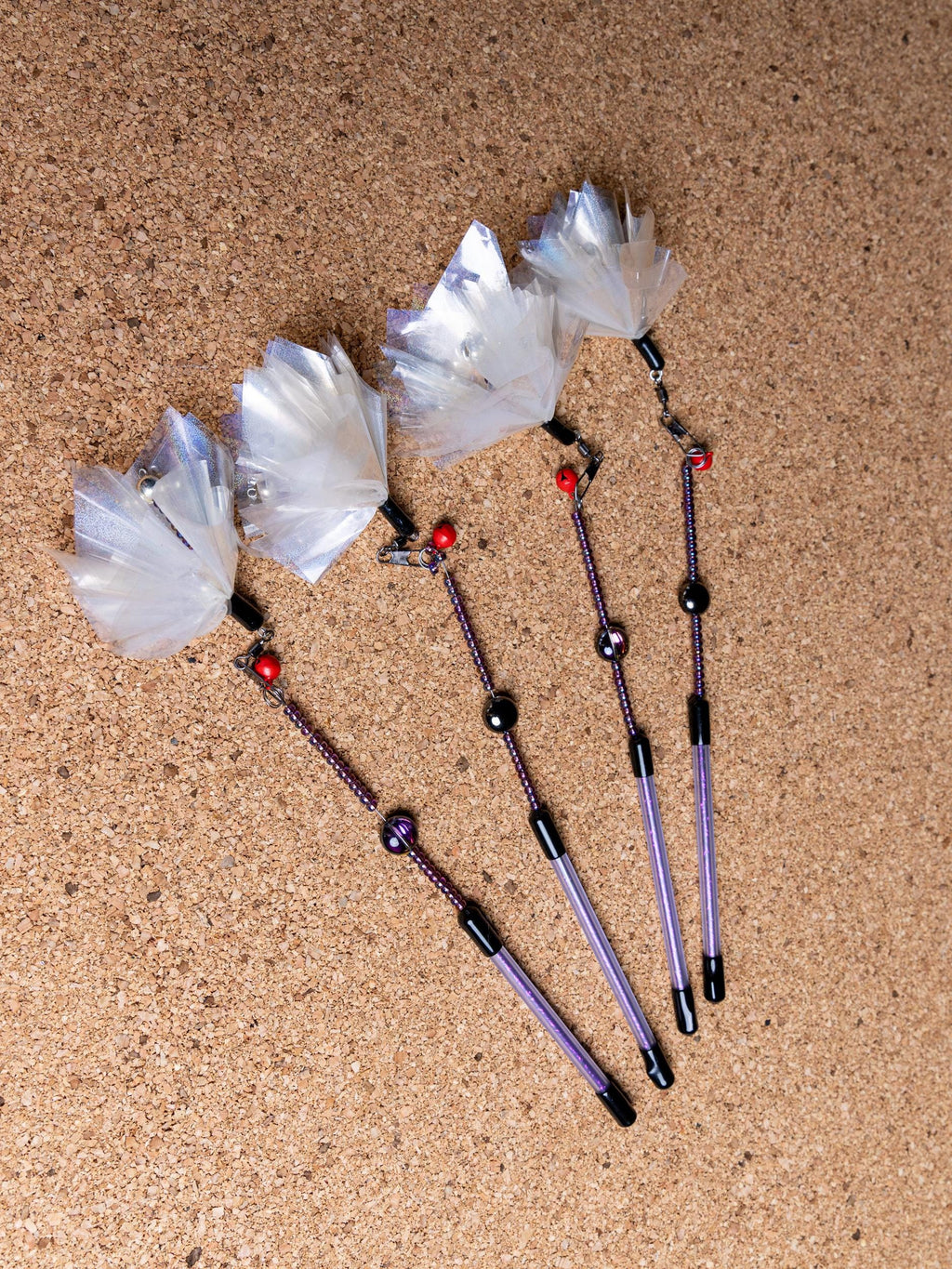 Shimmer Flower – 30 cm Cat Teaser Wand