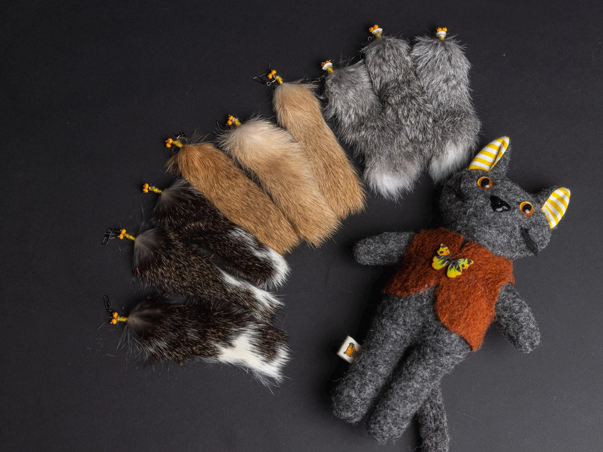 Rabbit Fur Cat Teaser Refills