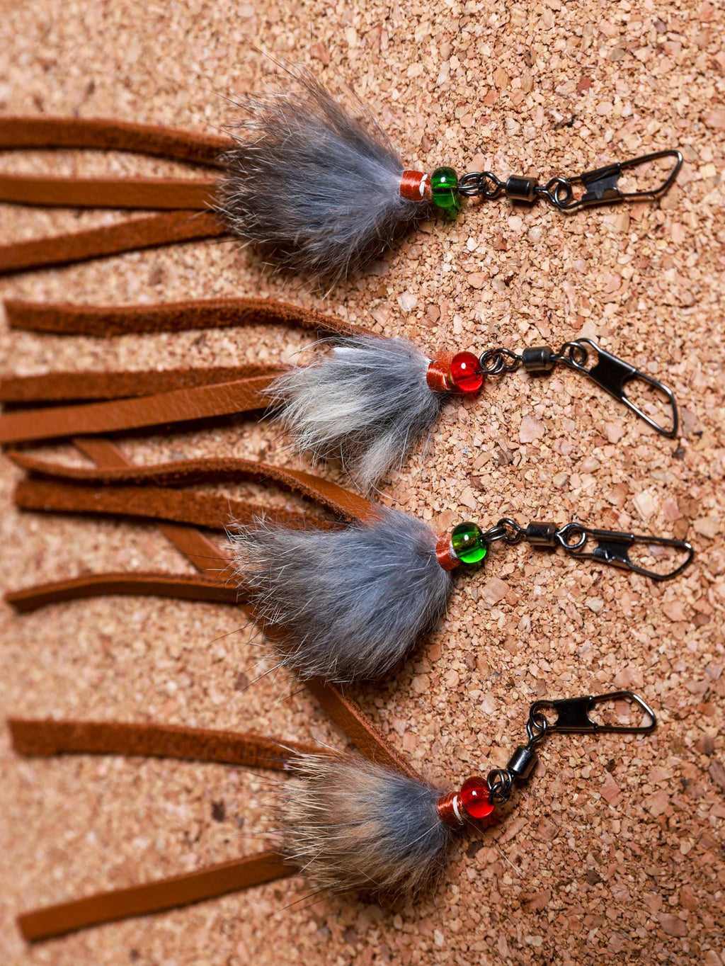 Tiny Octopus – Rabbit Fur Cat Teaser Refill