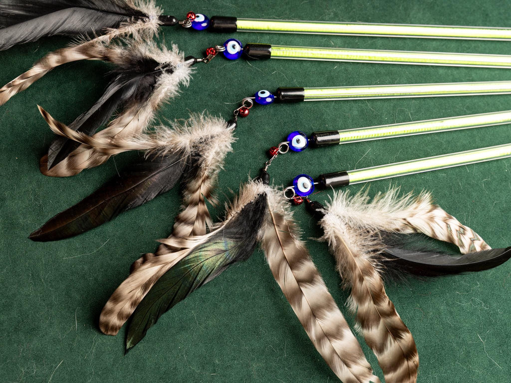 Soft Spinner – 40+35 cm Telescopic Cat Teaser Wand