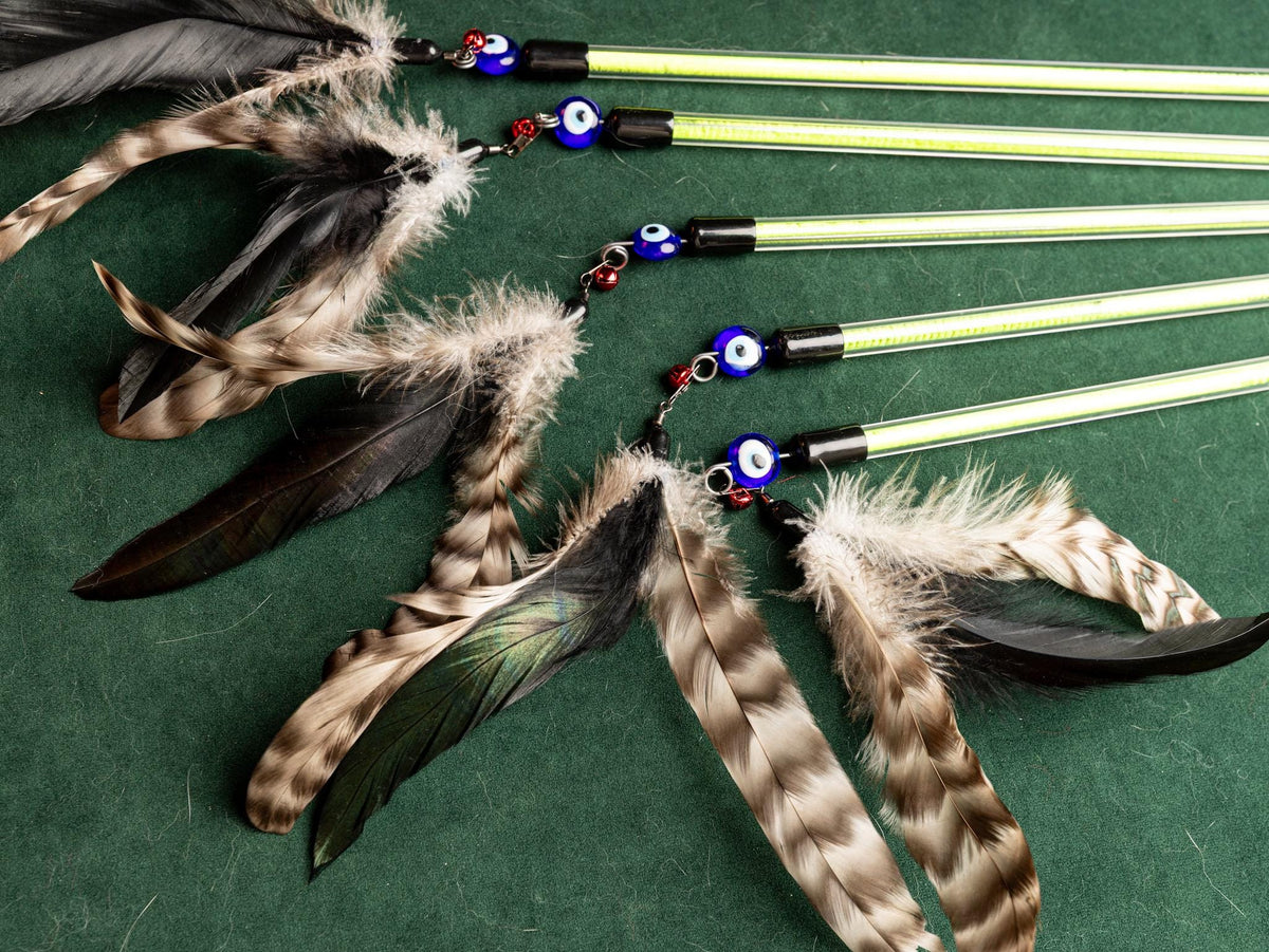 Soft Spinner – 40+35 cm Telescopic Cat Teaser Wand