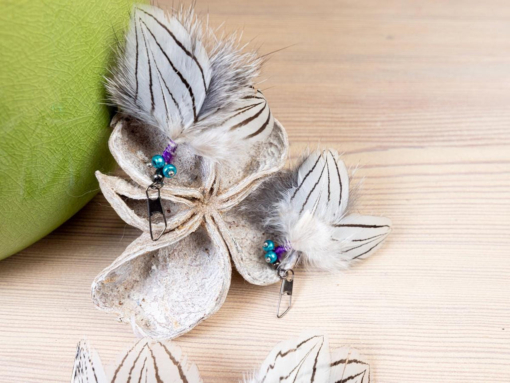 Moth – Rabbit Fur & Feather Cat Teaser Refill