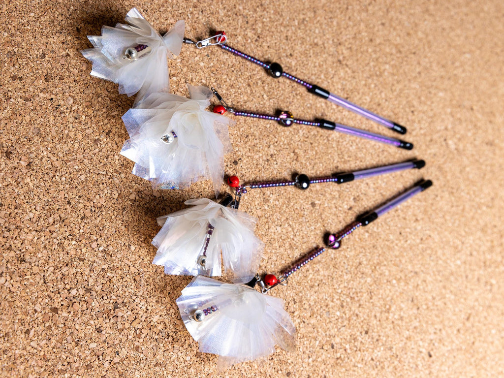 Shimmer Flower – 30 cm Cat Teaser Wand