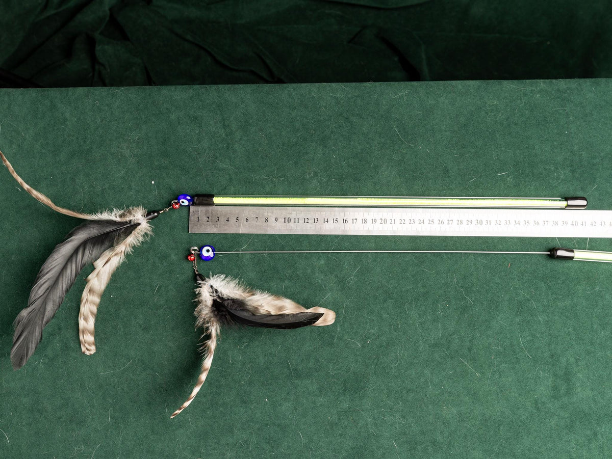 Soft Spinner – 40+35 cm Telescopic Cat Teaser Wand