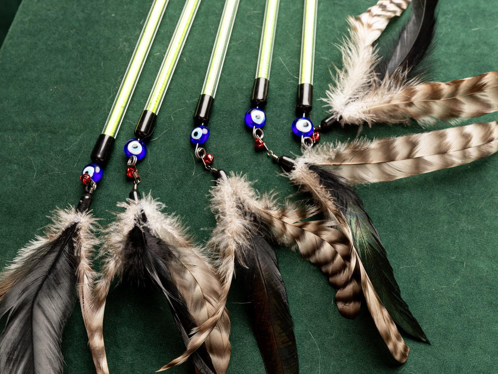 Soft Spinner – 40+35 cm Telescopic Cat Teaser Wand