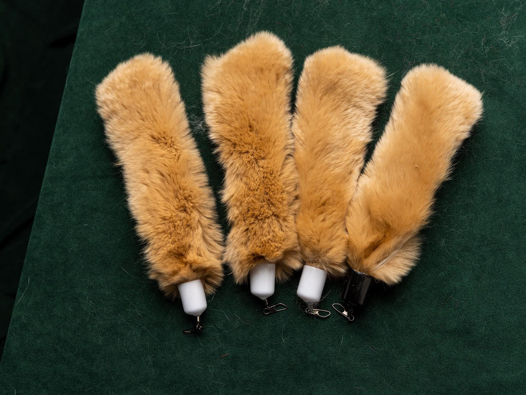 Fluffy Rabbit – 15 cm Rabbit Fur Cat Teaser Refill
