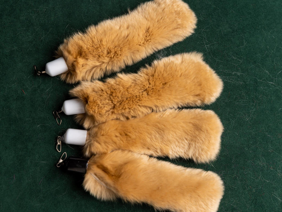 Fluffy Rabbit – 15 cm Rabbit Fur Cat Teaser Refill