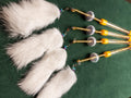 30 cm Rabbit Fur Cat Teaser Wand