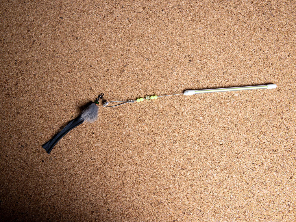 Leather Octopus – Cat Teaser Wand