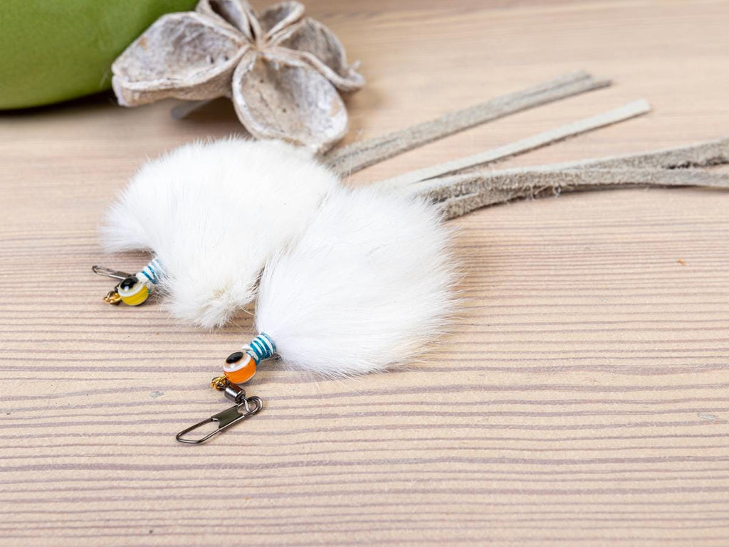 Long-Legged Bug – Rabbit Fur Cat Teaser Refill
