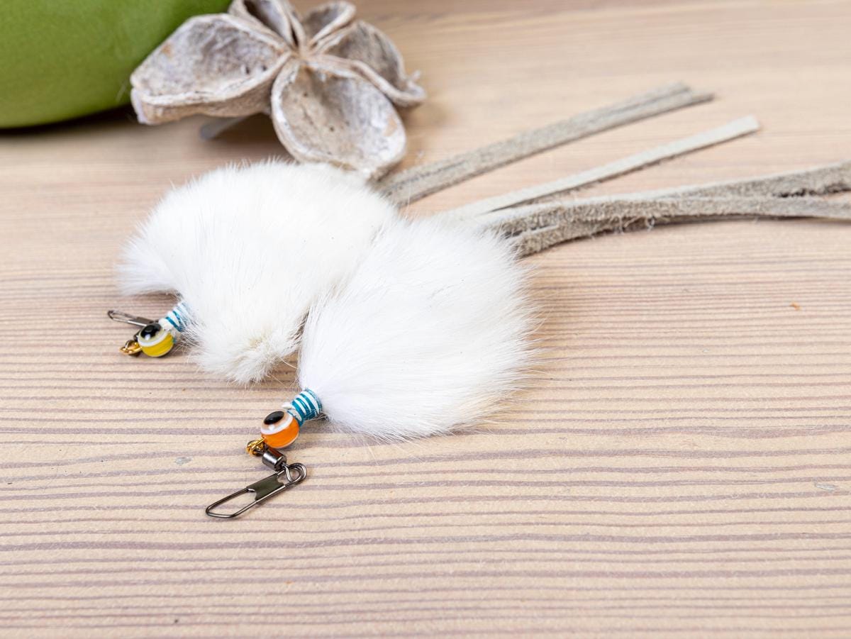 Long-Legged Bug – Rabbit Fur Cat Teaser Refill