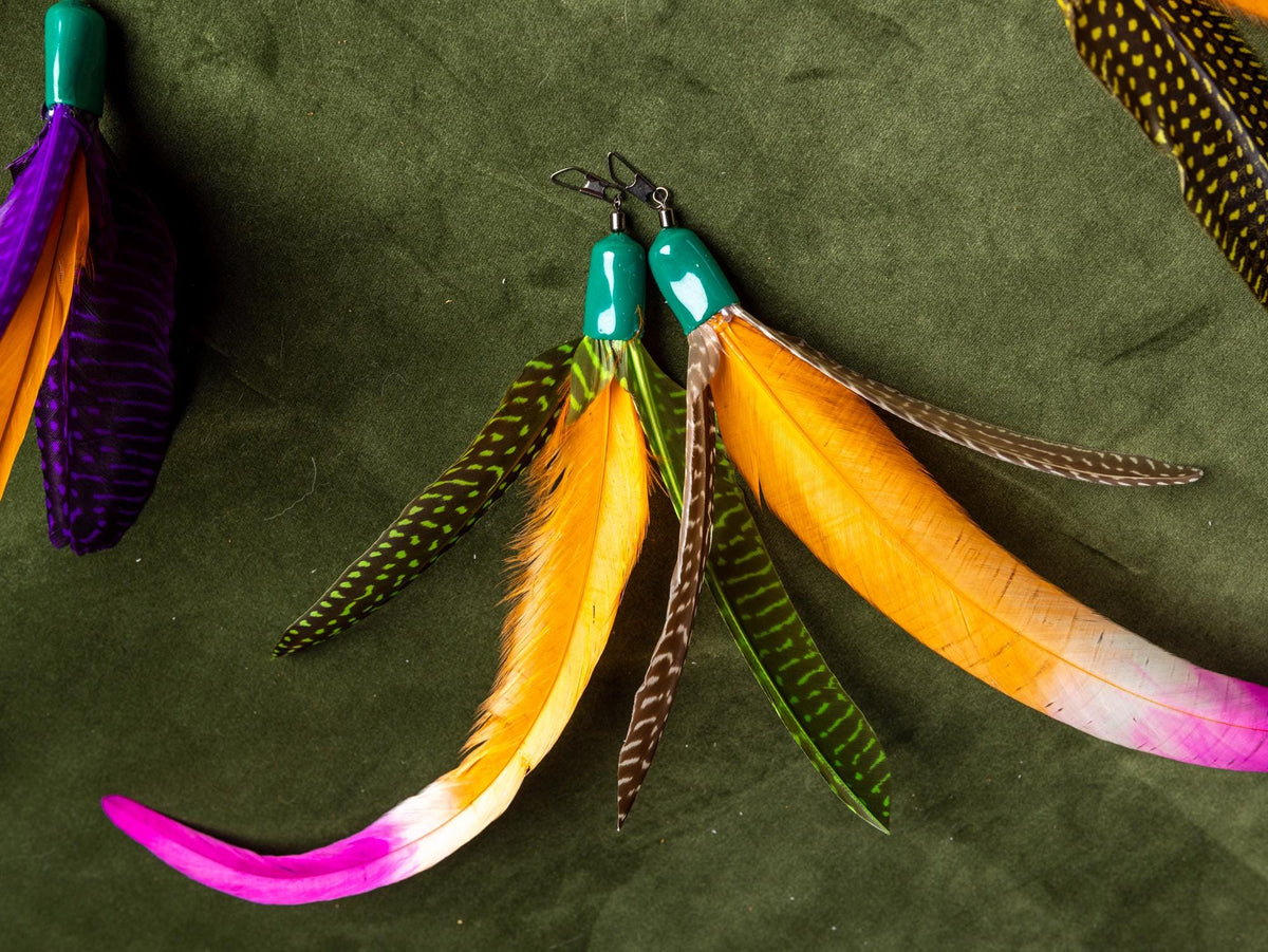 Spinner – 95 cm Feather Cat Teaser Wand