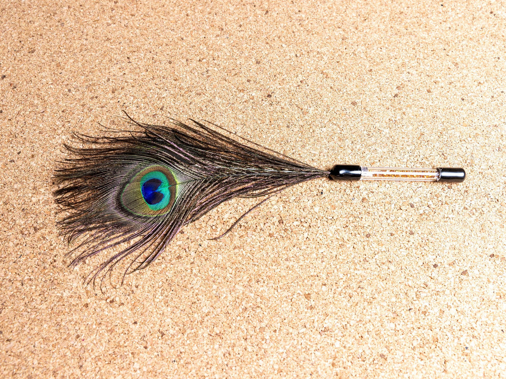Peacock Feather – 32 cm Cat Teaser Wand