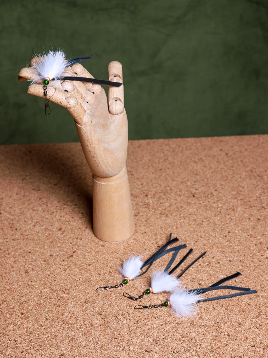Tiny Octopus – Rabbit Fur Cat Teaser Refill