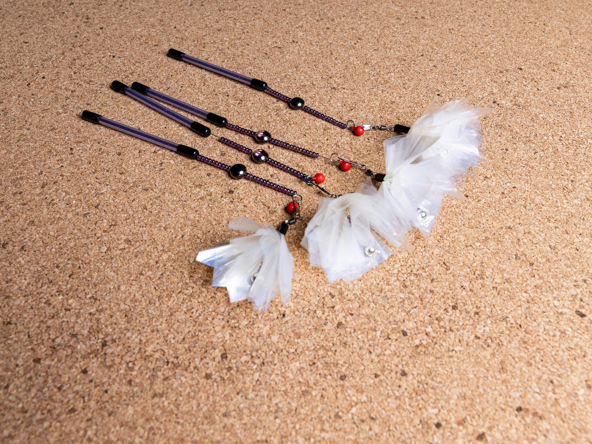 Shimmer Flower – 30 cm Cat Teaser Wand