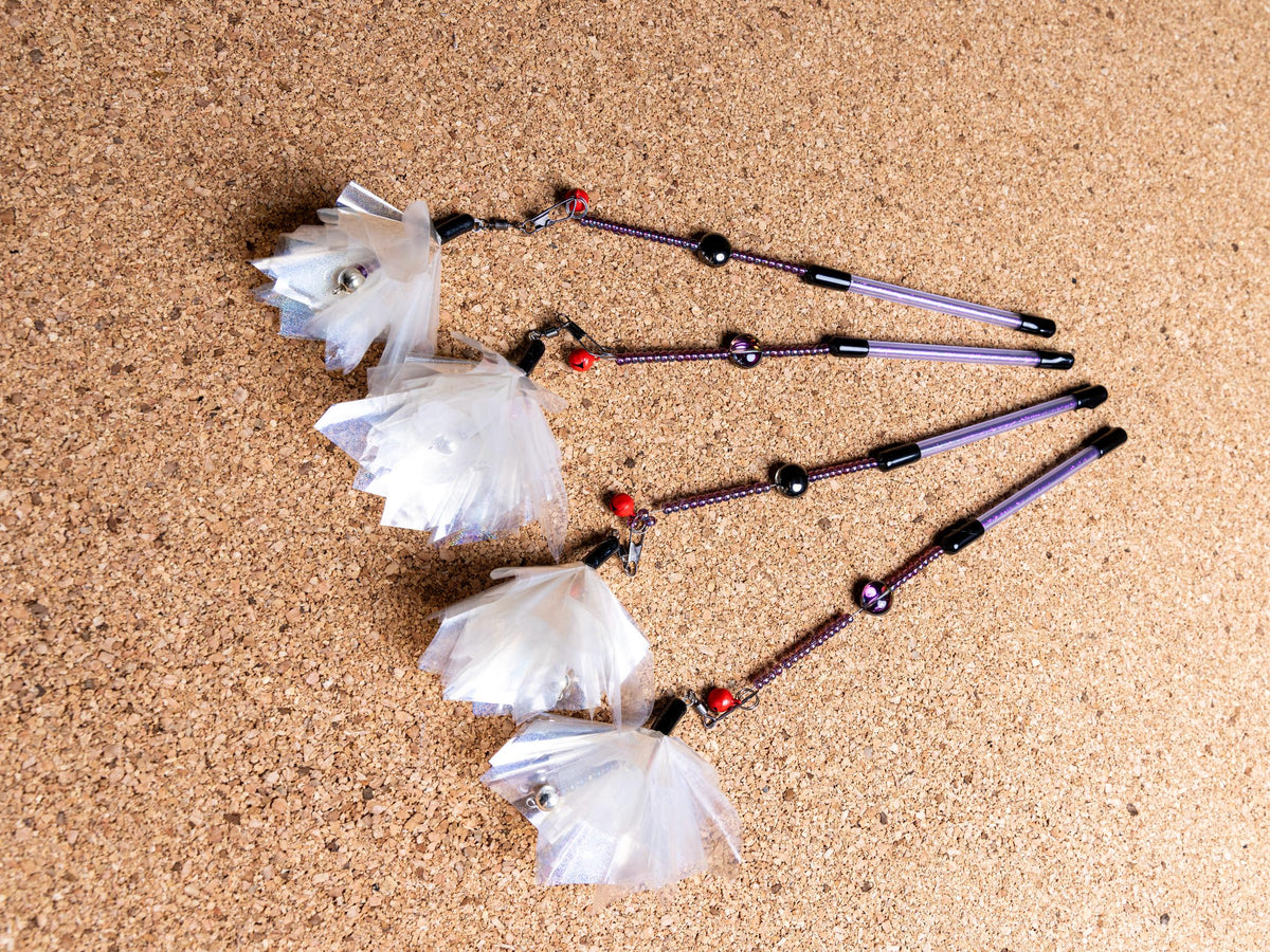 Shimmer Flower – 30 cm Cat Teaser Wand
