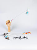 Spider – 47 cm Feather Cat Teaser Wand