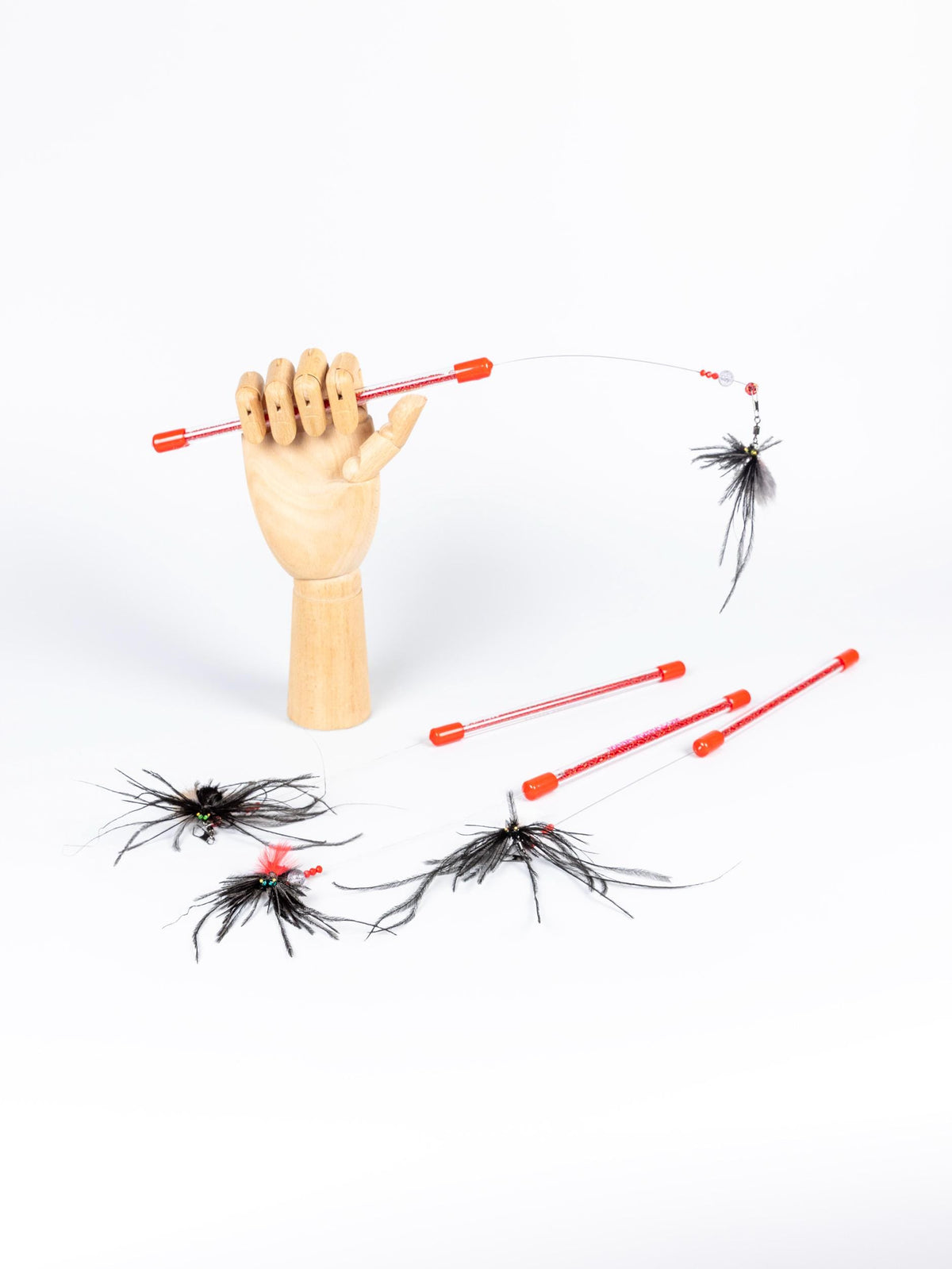Spider – 37 cm Soft Cat Teaser Wand