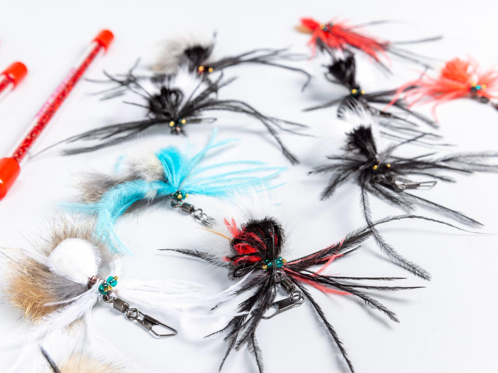 Spider – 37 cm Soft Cat Teaser Wand