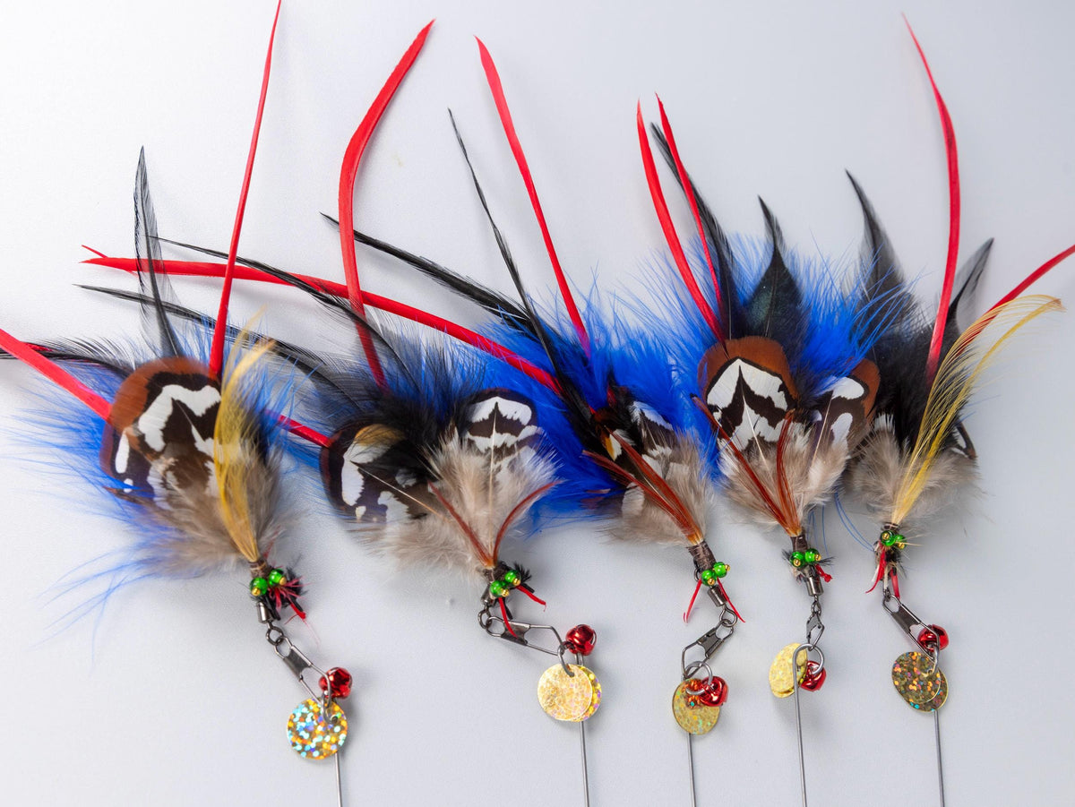 Dragonfly – 47 cm Feather Cat Teaser Wand
